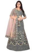NETRA FASHION Traditional Women's Heavy Embroidered Semi Stitched Designer Lehenga Choli Bollywood Choli Woman Bridal Reception wear