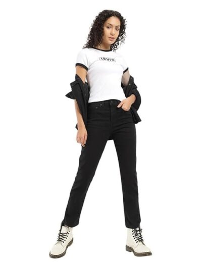 Levi's Women's High Rise 724 Slim Straight Fit Jeans