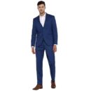 Turtle Men 100% Cotton Dobby Print Full Sleeve Two Piece Party Suit